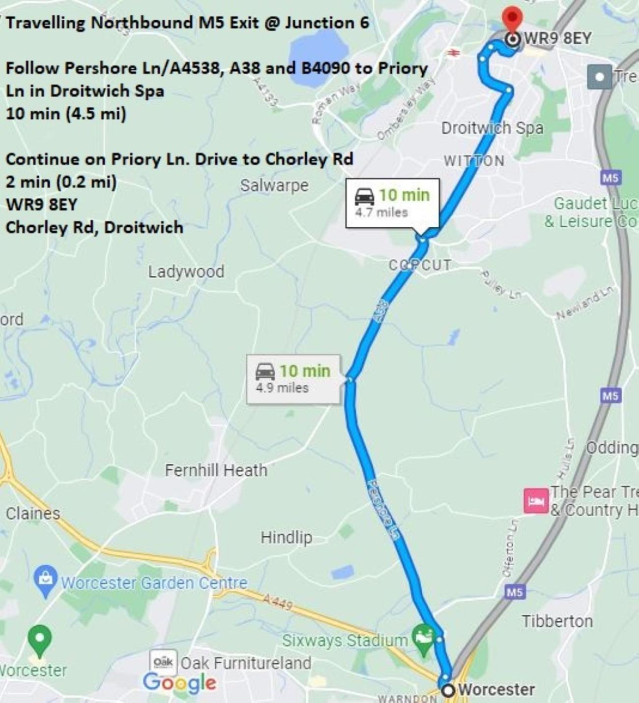 Enjoy Your Stay At Chorley Road ดรอยท์วิช ภายนอก รูปภาพ
